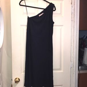 Loft one-shoulder dress